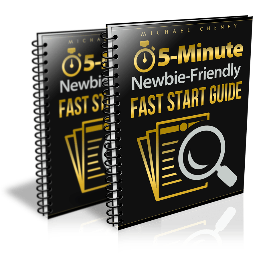 Bonus 3 - Fast Start Guide!