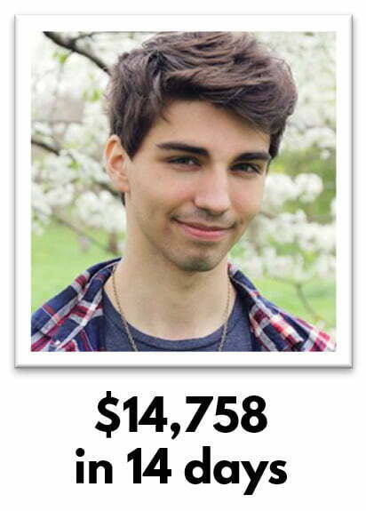 David W. Made $14,758 in 14 Days