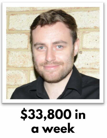 Matt H. Made $33,800 in 1 Week